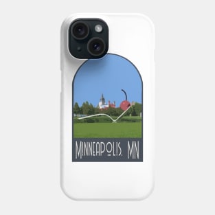 Minneapolis, Minnesota Decal Phone Case