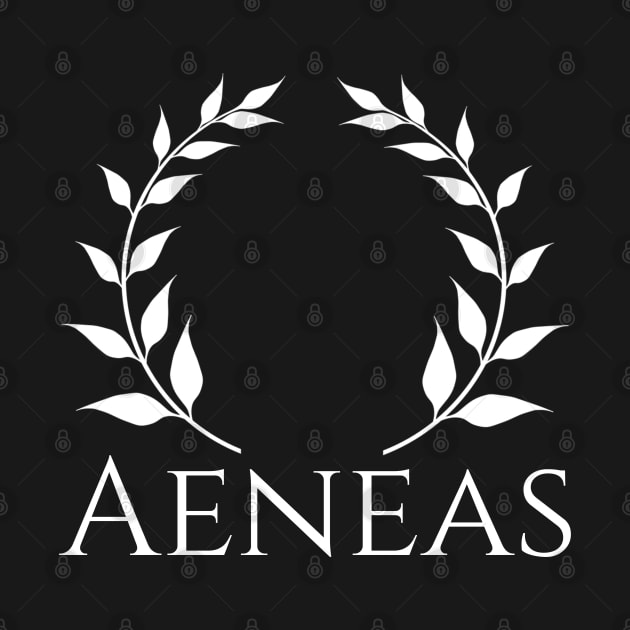 Ancient Greek & Roman War Hero Aeneas Founder Of Rome by Styr Designs