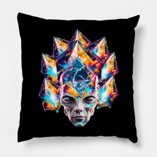 Crystal Time Machine Pillow