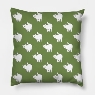 Cute Cat Pattern Pillow