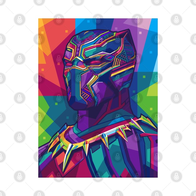 WPAP - Vibranium Pop Phanter by Alanside