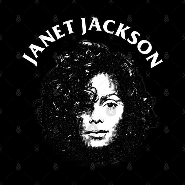 Janet - Engraving Style by Parody Merch