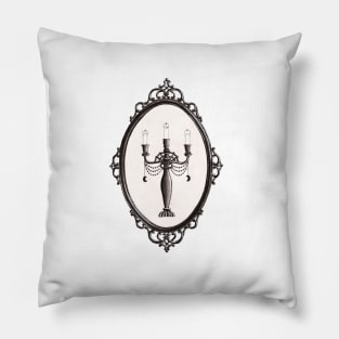 Gothic Candelabra Pillow