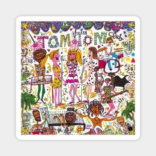 Tom Tom Club Magnet