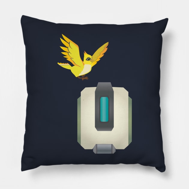 Minimalist Bastion Pillow by hiwattart