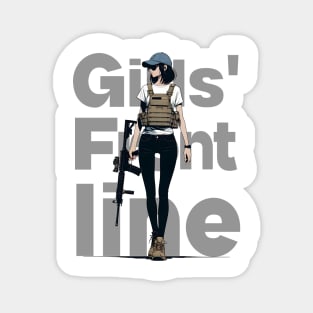 Girls' Frontline Tactical Chic Tee: Where Strength Meets Style Magnet