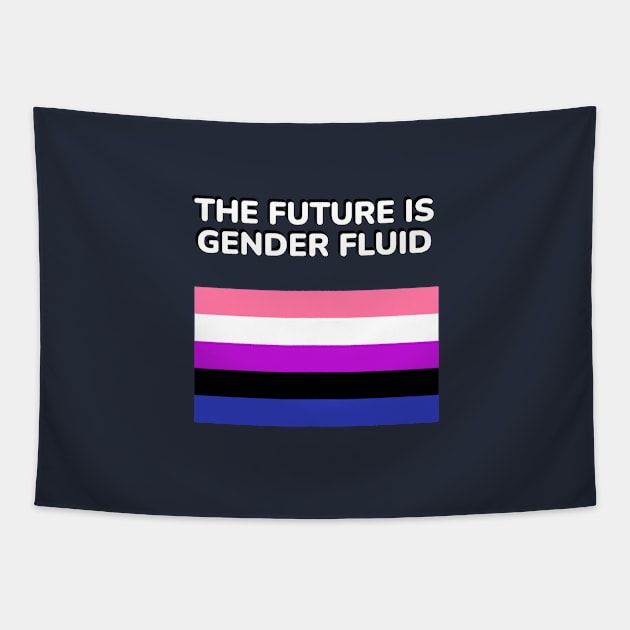 The future is gender fluid Tapestry by InspireMe