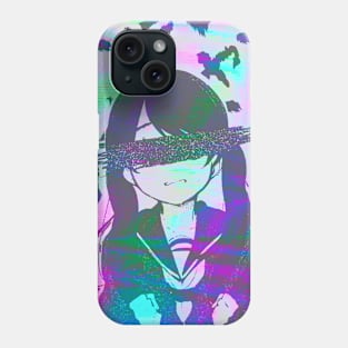 WHS (GLITCH) - SAD JAPANESE ANIME AESTHETIC Phone Case