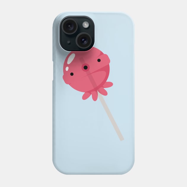 Octopus lollipop Phone Case by Nikamii