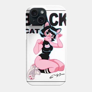 black cat Phone Case