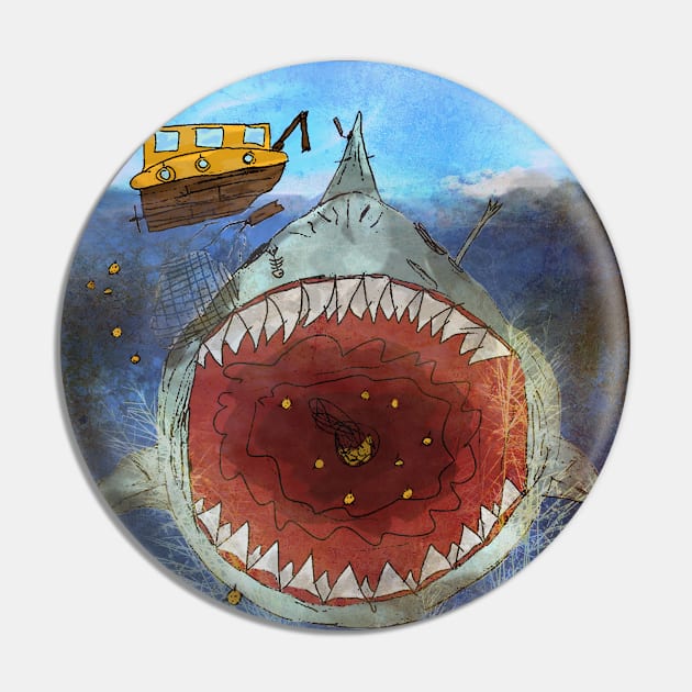 Shark that lurks beneath Pin by TooCoolUnicorn