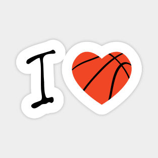 I like basketball Magnet