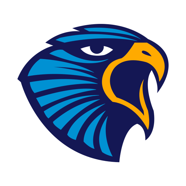 Blue Eagle Scream Logo by AnotherOne