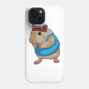 Mouse as Runner with Headband Phone Case