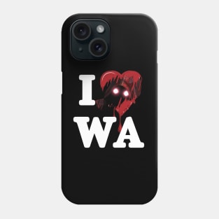 I love Washington, Raincoat Killer Phone Case