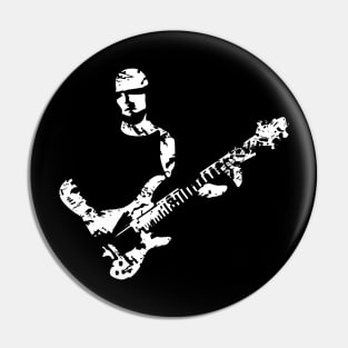 Rock and Roll Guitarist Pin