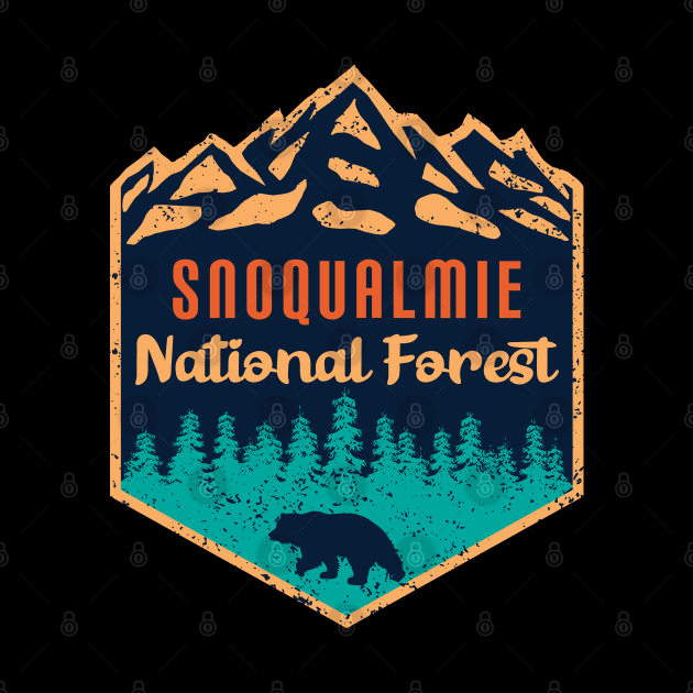 Snoqualmie national forest by Tonibhardwaj