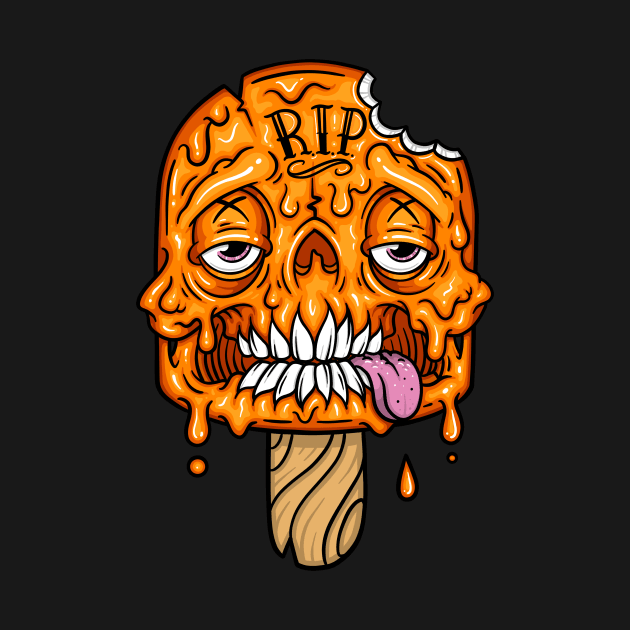 Tombstone Creamsicle - Orange by dirtbagdesigns