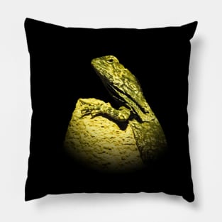 Frilled lizard Pillow