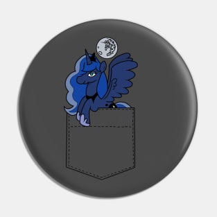 Pocket Princess Luna Pin