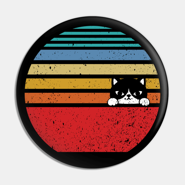 Grumpy tuxedo retro cat Pin by Live Together