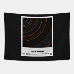 minimal_The_Batman Abstract Circular Art Movie Tapestry