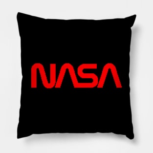 NASA Worm 8-bit Pillow