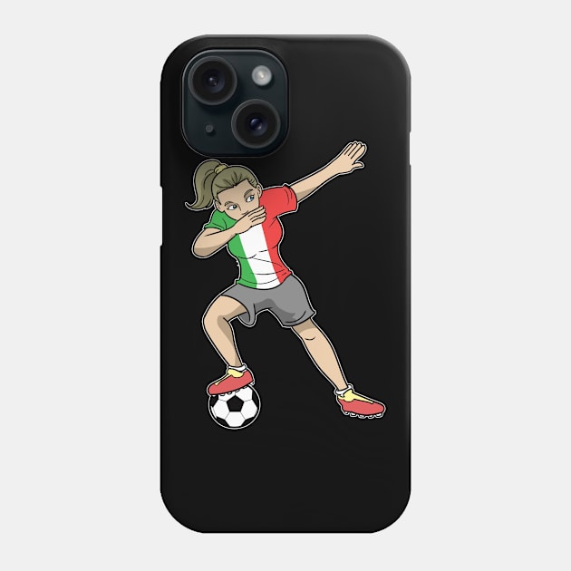 Soccer Italy Soccer Player Girls Phone Case by ModernMode