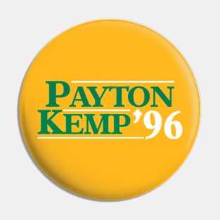 Payton/Kemp 96 (white) Pin