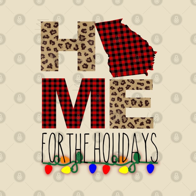 home for holidays Ga state by theplaidplatypusco