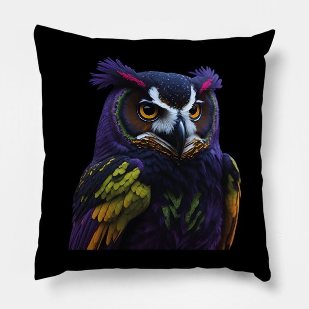 Owl Pillow by SARKAR3.0