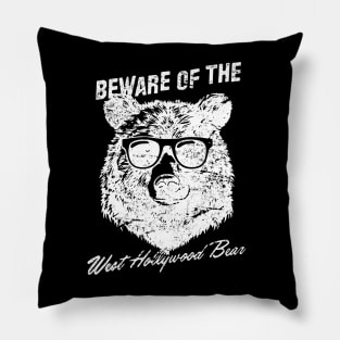 Beware of the West Hollywood Bear - Kill Tony Pillow