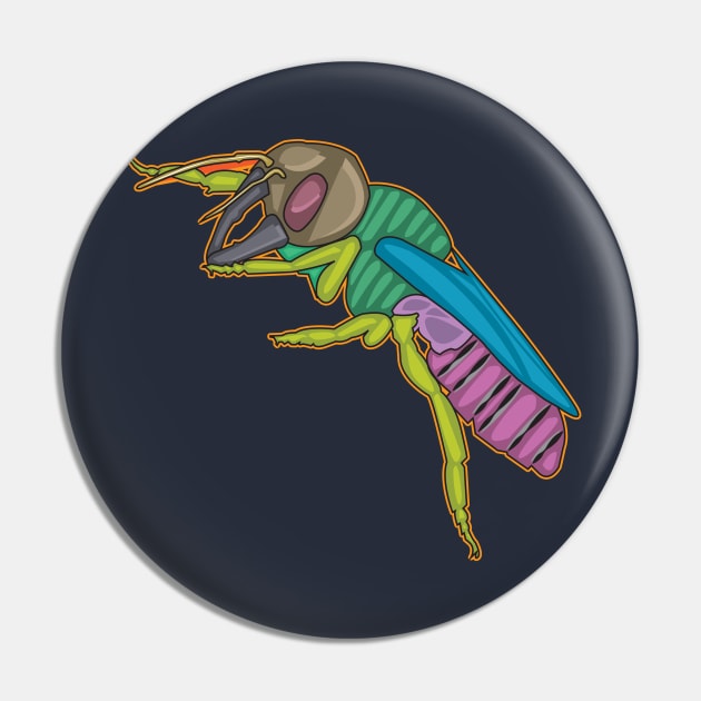 Insect Geek Pin by Ferdow Afiz