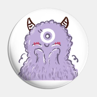 Cute Monster Pin