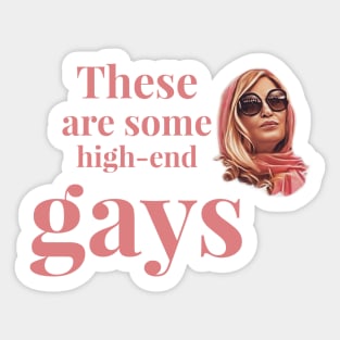 White Lotus Tanya & The Gays Sticker – World of Mirth