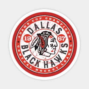 Dallas Black Hawks Magnet