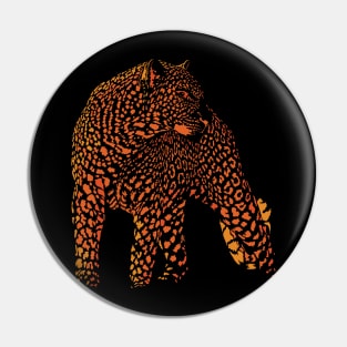 Orange Cheetah, fastest animal in this world Pin