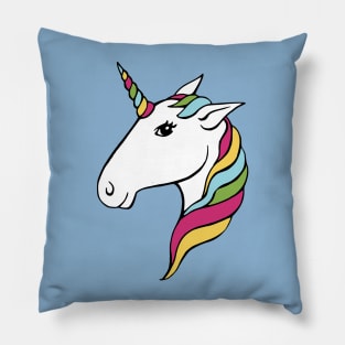 Unicorn Head Pillow