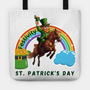 Shamrockin' & Rollin': A Lively St. Patrick's Day Festivity Tote