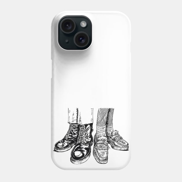 Skinhead Gathering Phone Case by Holmes