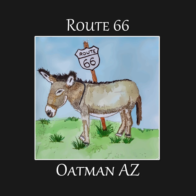 Cute baby donkey like you'd see on Route 66, in Oatman Arizona by WelshDesigns