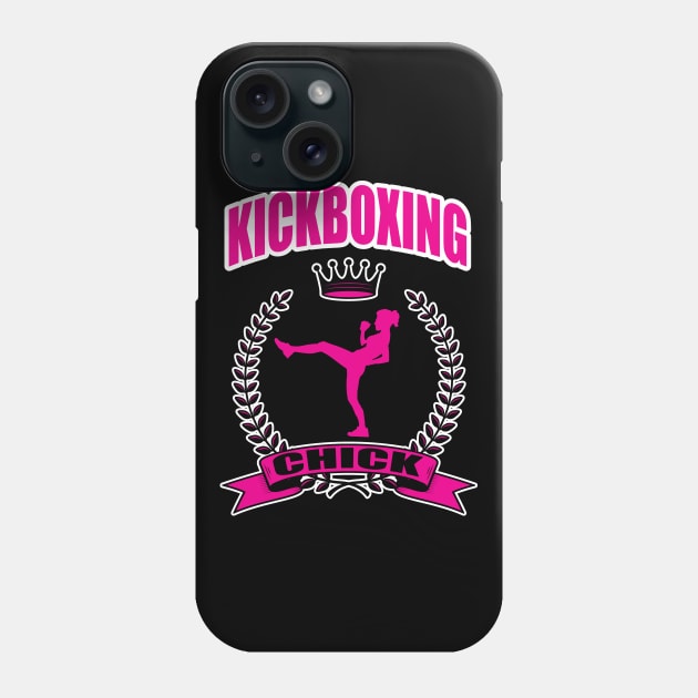 Kickboxing chick Phone Case by nektarinchen