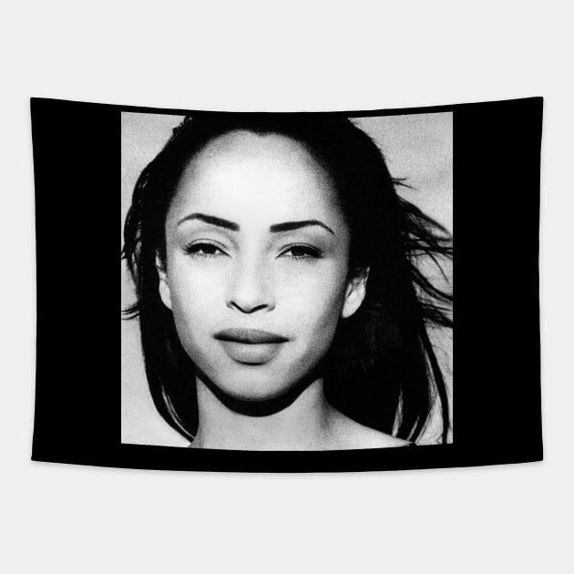 sade adu vintage drawing Tapestry by SYNDICATE WORLD