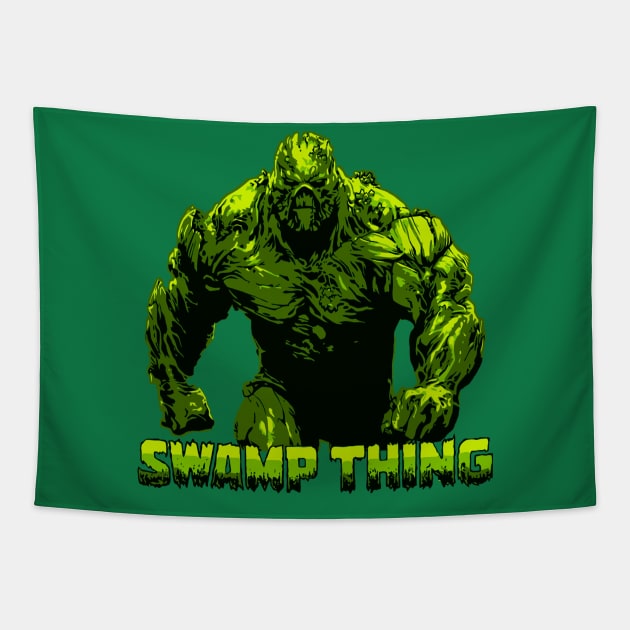 Swamp Thing Tapestry by Notanewmember