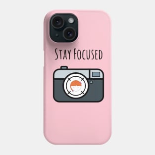 Stay Focused Girl Concentration Span Management Phone Case