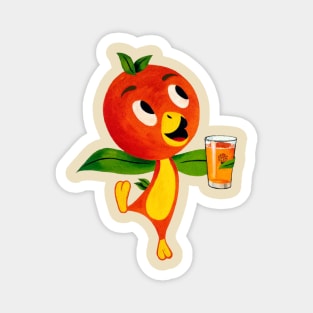 Florida Orange Bird - Orange Juice Magnet