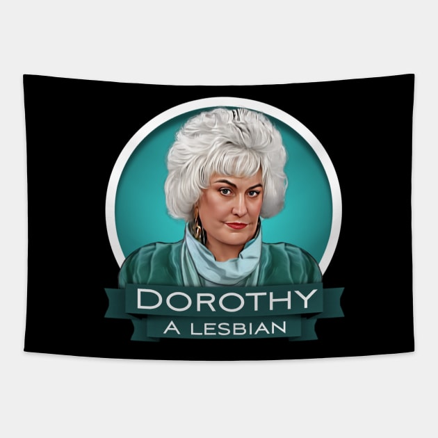 Dorothy, a lesbian Tapestry by Indecent Designs