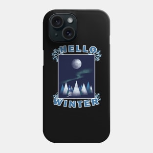 HELLO WINTER Phone Case