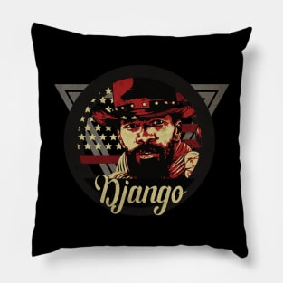 Western Vintage Film Pillow