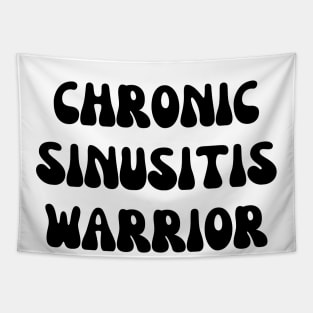 Chronic Sinusitis Warrior Tapestry